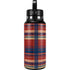 Red and Blue Plaid Hydro Flask 32oz Wide Mouth Skin